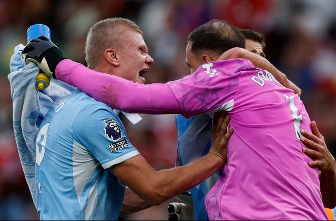 Premier League -Haaland måber over Donnarumma: En ulv i målet