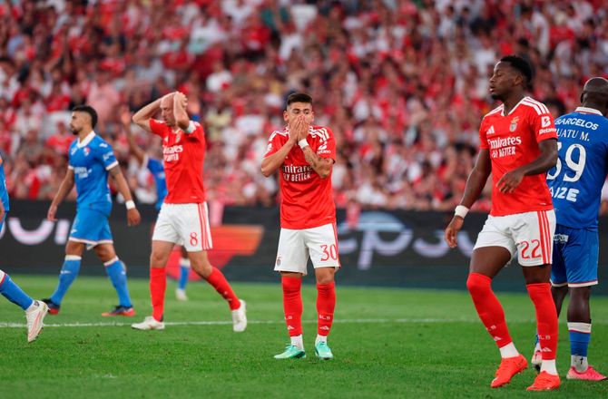 Portugal Primeira Liga -Benfica vendte skuffelse til sejr i slutminutterne