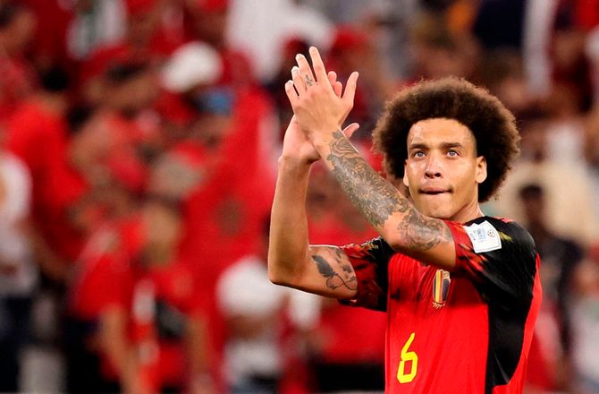 UEFA Nations League A -Witsel har spillet sin sidste landskamp