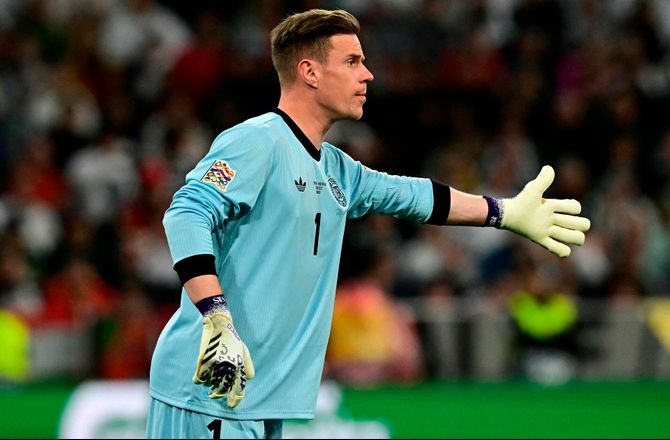 UEFA Nations League A -Ud af Neuers skygge: Ter Stegen bliver førstemålmand