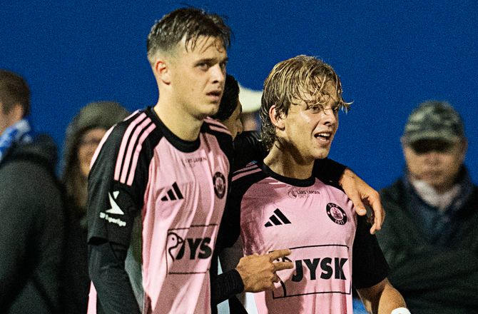 3F Superliga -SIF-målscorer fik kastet øl efter sig: Ville ikke håne Lyngby-fans