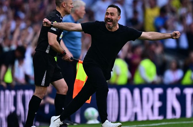 Premier League -Lettet De Zerbi: Overlevelse er bedre end et trofæ