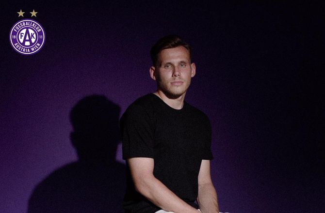 Bundesliga -Slovenske Prelec lejes ud til Austria Wien