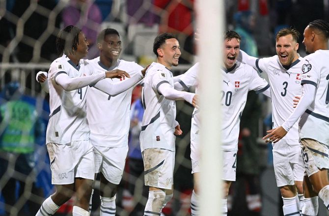 VM kval. UEFA -Schweiz skal til VM