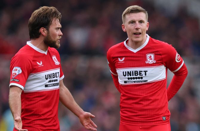 Championship -Potentiel Southampton-straf: Middlesbrough genoptager træning