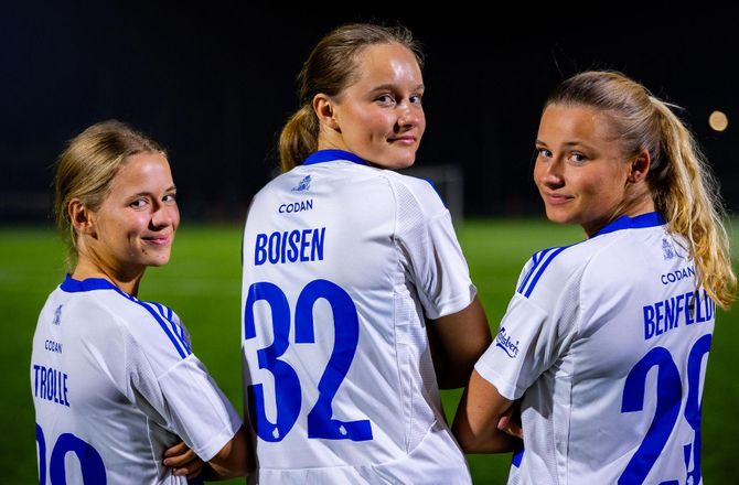 Gjensidige Kvindepokalen -FCK skriver med tre gange Frederikke