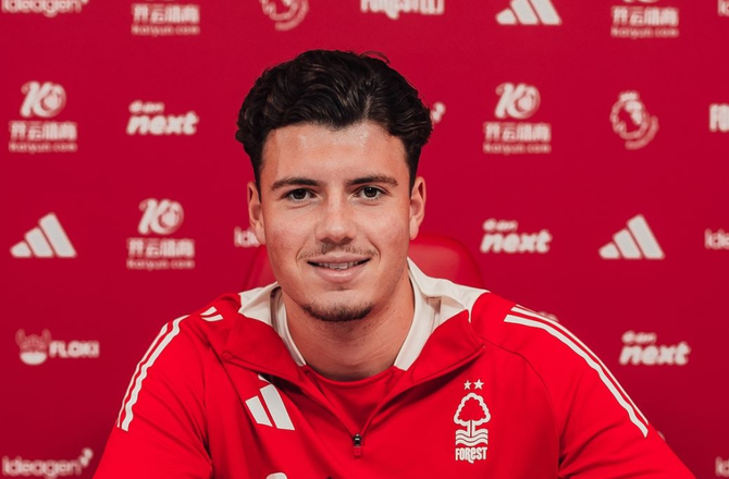 Premier League -Nottingham Forest henter City-talent