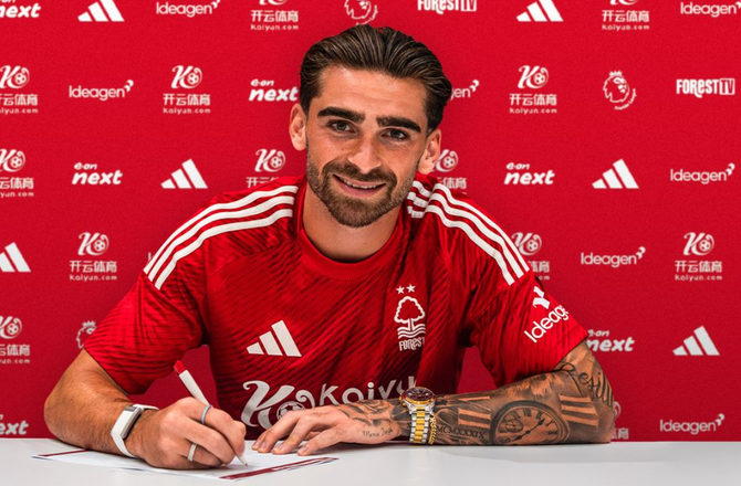 Premier League -Nottingham Forest henter Jota Silva