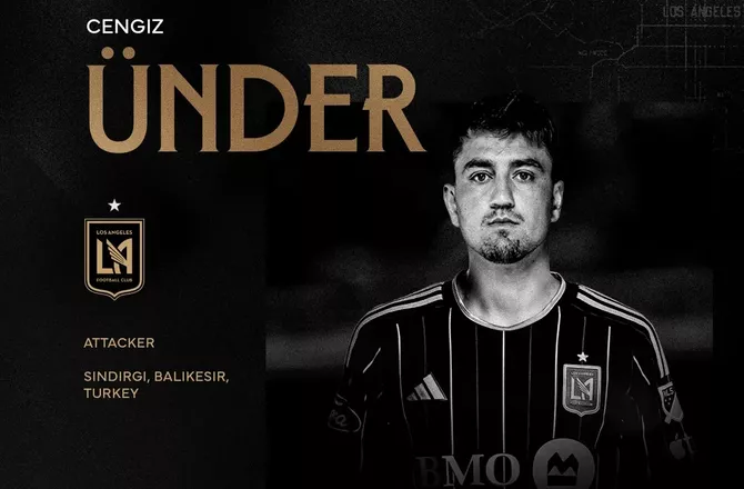 International -Cengiz Ünder rykker til USA