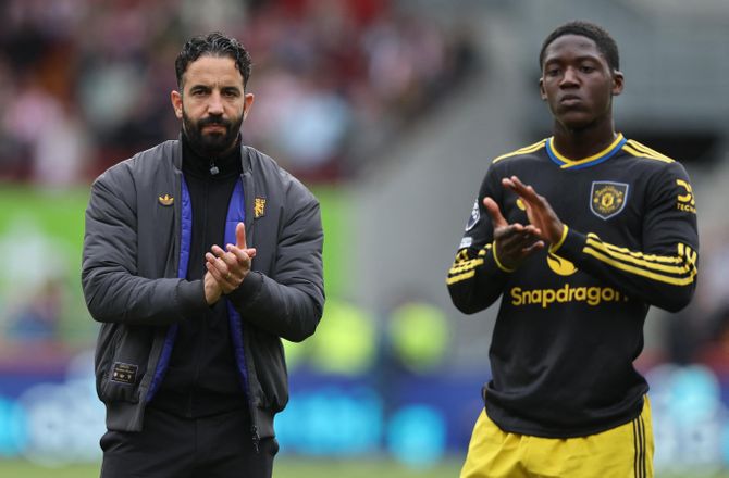 Premier League -Mainoo led under Amorim: Det var svært