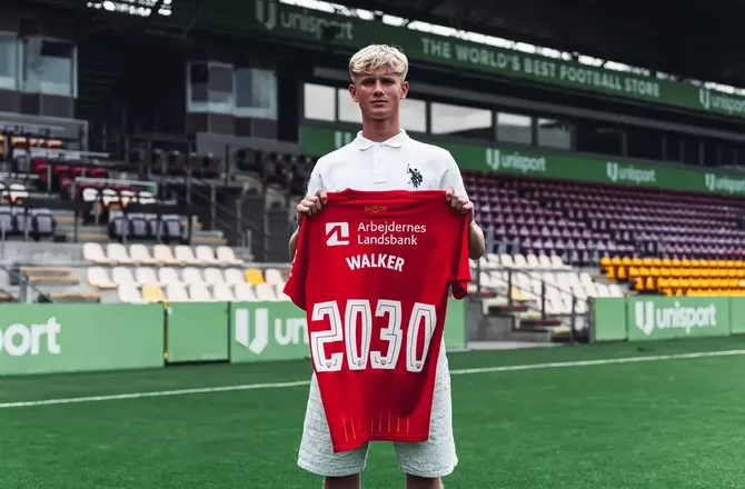 3F Superliga -FCN forlænger med Markus Walker