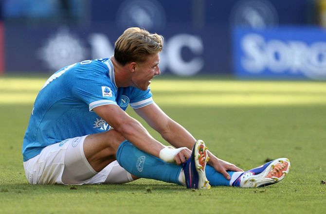 Danmark -Conte-farvel ærgrer Højlund: Derfor jeg kom
