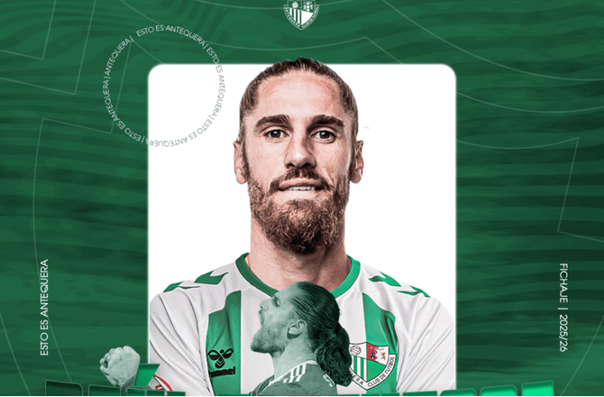 Segunda B -Raul Albentosa på plads i Antequera CF