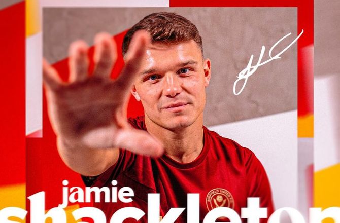 Championship -Sheffield United snupper Shackleton fra konkurrent