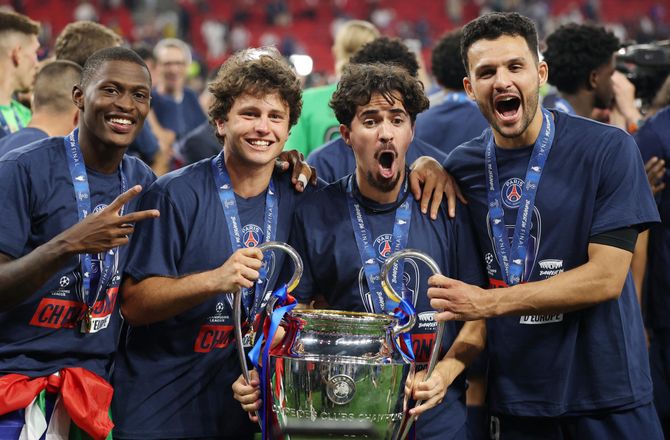 Champions League -Vilde tal: Vitinha har spillet alle CL-kampe siden 2022