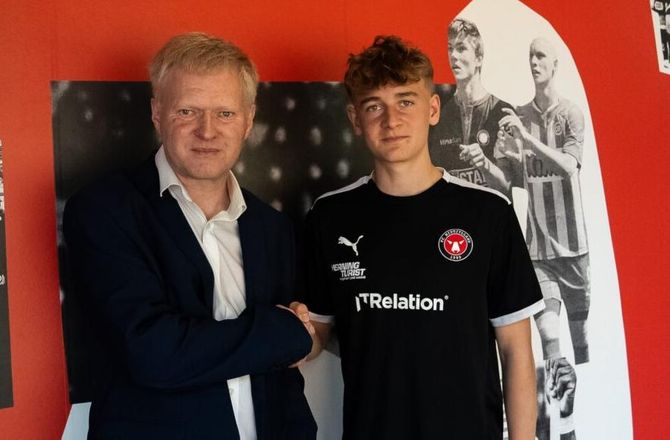 EM U17-kvalifikation -FCM-talent blev helten for U17-landsholdet til sidst