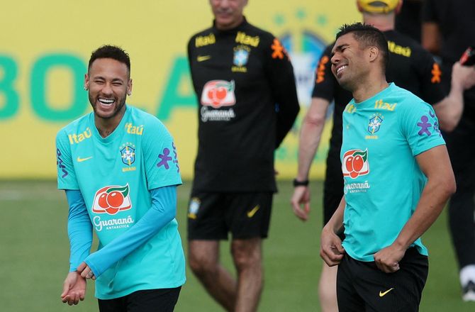 FIFA VM -Casemiro om Neymar: Bidrager med erfaring