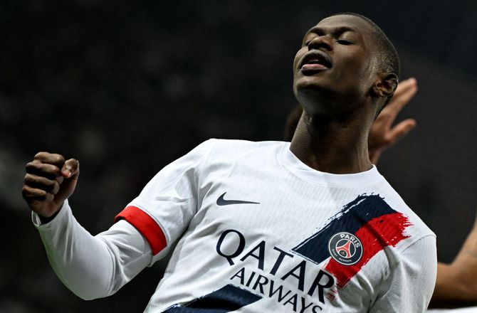 Ligue 1 -PSG bankede sig på førstepladsen