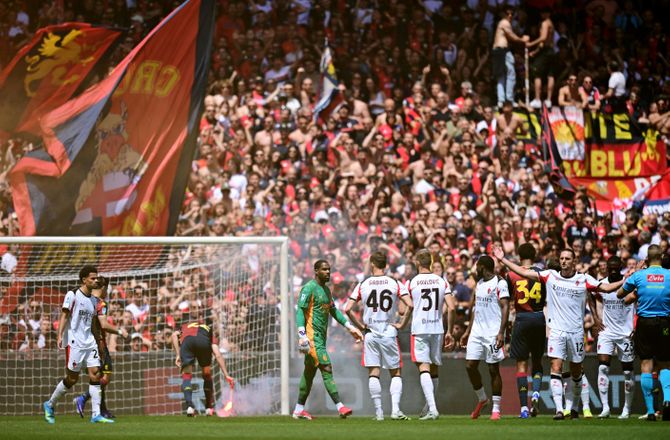Serie A -Milan hentede vital sejr i jagten på CL