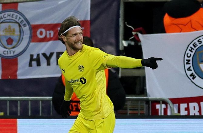 Champions League -Kasper Høgh nedlagde Manchester City