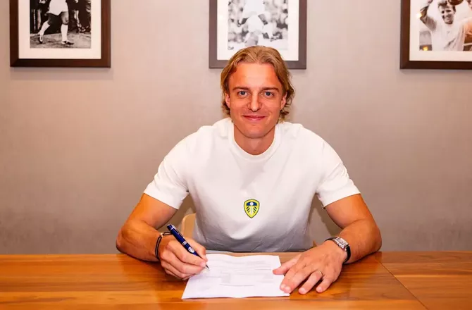 Premier League -Leeds handler i Wolfsburg