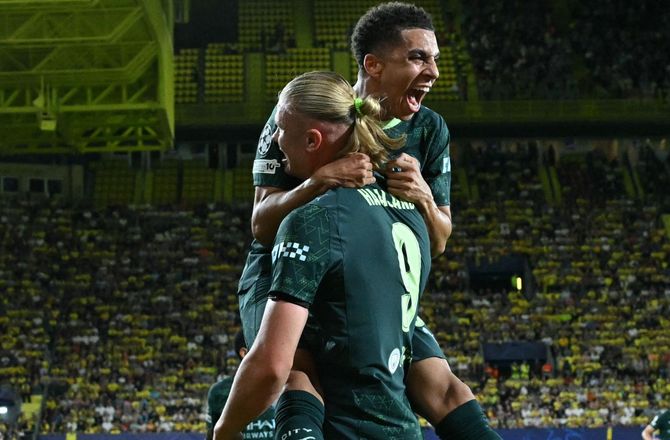 Champions League -Silva og Haaland nedlagde Villarreal 
