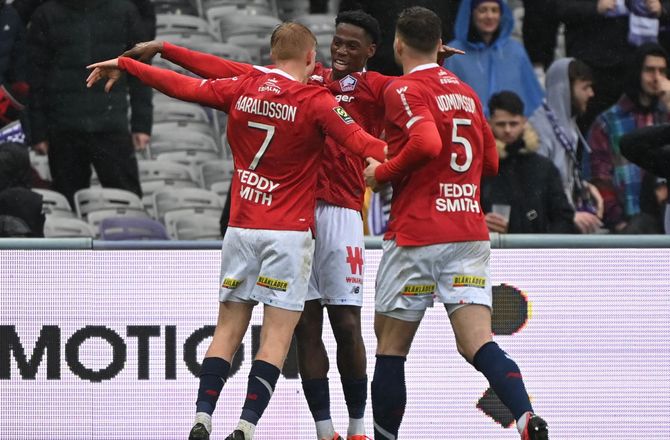 Ligue 1 -Haraldsson scorede i Lille-kollaps