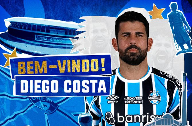 Gremio -Diego Costa har fundet ny brasiliansk klub