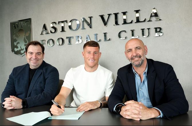 Premier League -Bekræftet: Aston Villa køber Ross Barkley