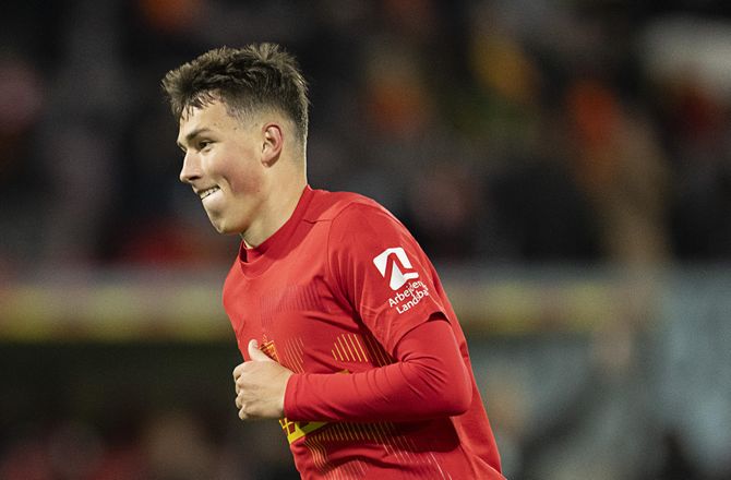 3F Superliga -FCN's Janssen havde besøg fra Holland: Drømmer om Feyenoord
