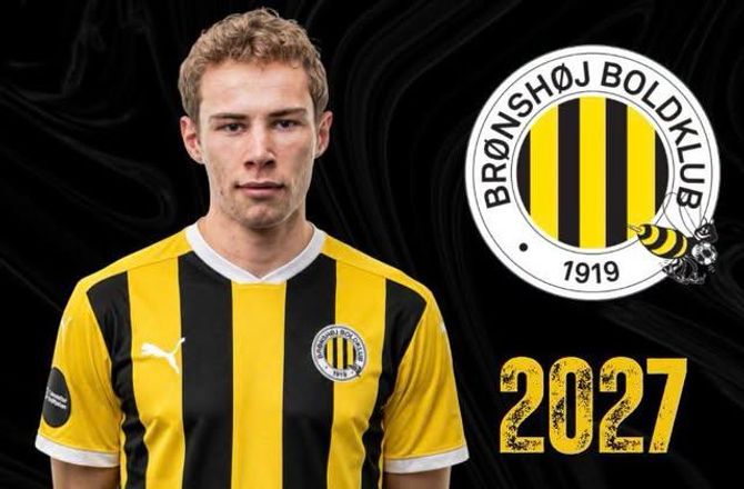 CampoBet 3. division -Brønshøj hapser Otto Dupont
