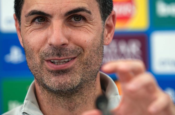 Premier League -Artetas søn gav besked: Vi er mestre, far