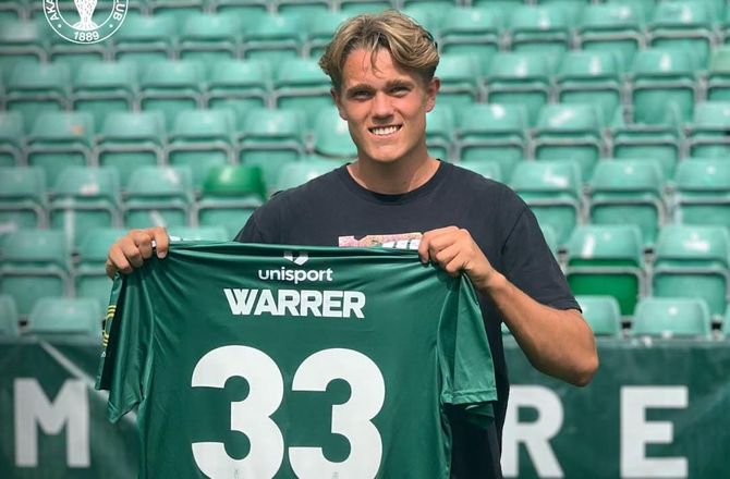 Betinia Liga -AB skriver med ung forsvarsspiller