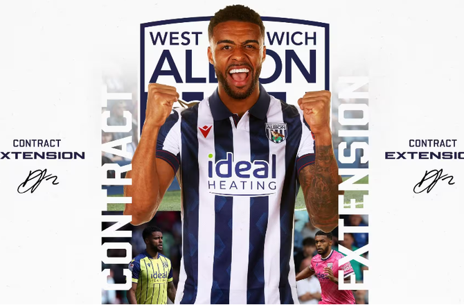 Championship -West Brom forlænger med klubmand 