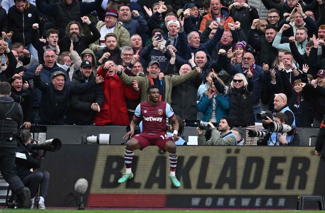 Premier League -Vilde Kudus nomineret til månedens spiller i PL