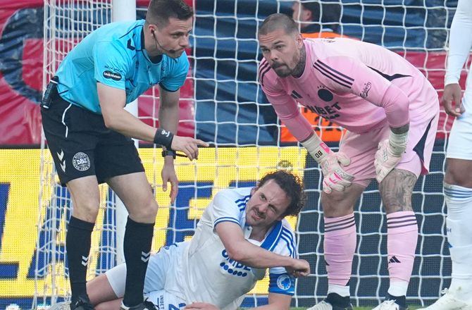 Oddset Pokalen -Ramt Delaney: Det er under FCK-niveau