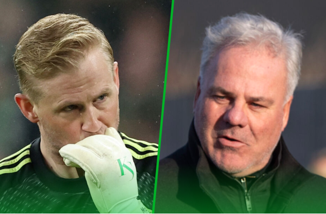 VM kval. UEFA -Peter Kjær forsvarer Schmeichel: Han skal stå for Danmark