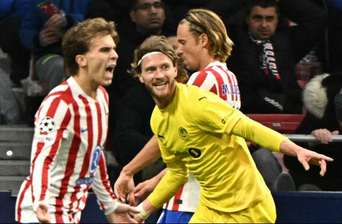 Champions League -Bodø i CL-himlen: Kasper Høgh nedlagde Atletico
