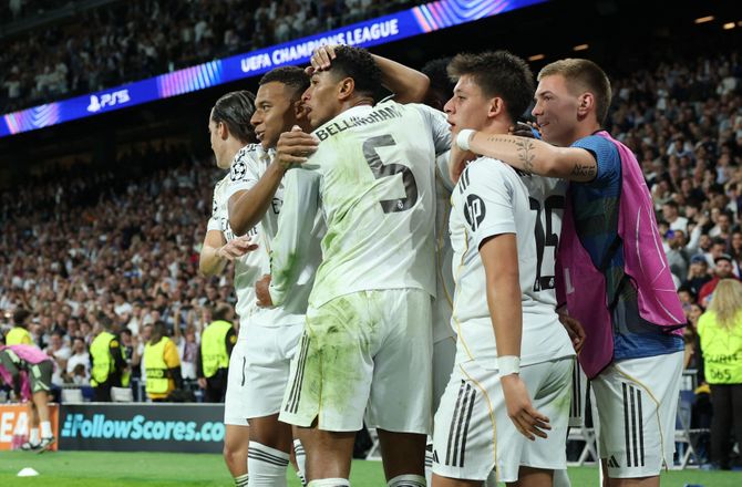 Champions League -Bellinghams første sæsonmål nedlagde Juventus