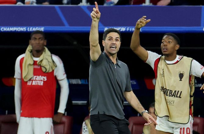 Champions League -Arteta efter finalenederlag: Vi manglede effektivitet fra pletten