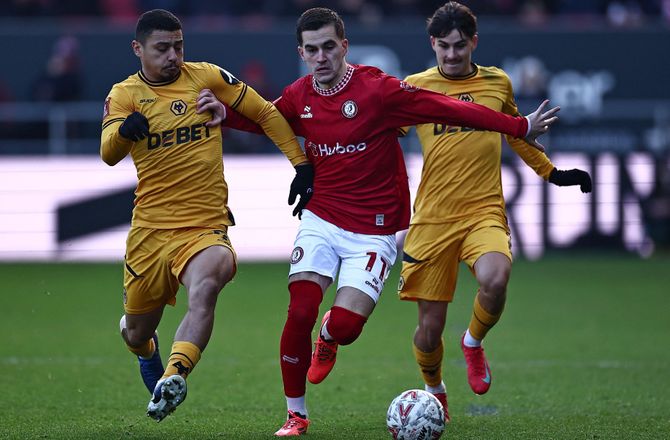FA Cup -Wolves sendte Bristol ud af FA Cup