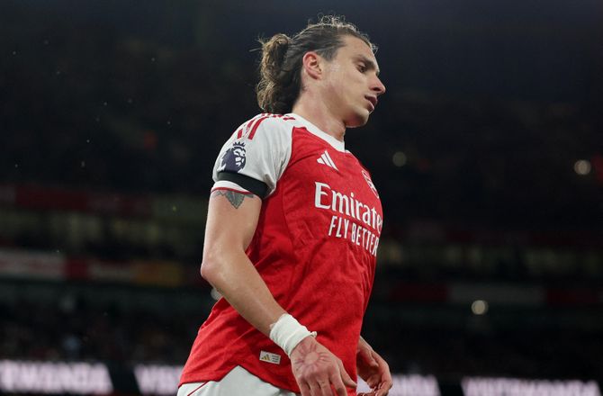 Champions League -Skuffelsen sidder i Calafiori: Skal ikke se VM