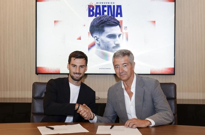 La Liga -Atletico Madrid køber Alex Baena