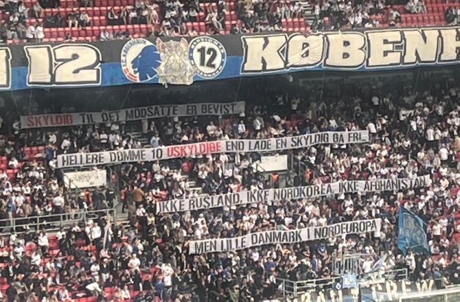 3F Superliga -Nyt FCK-banner: Er det Nordkorea?