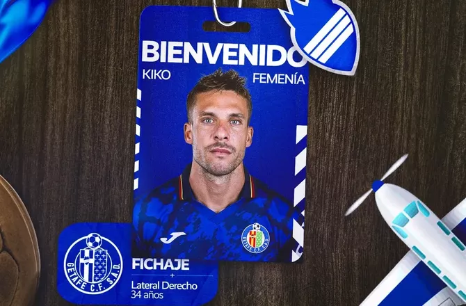 La Liga -Getafe skriver med rutineret back