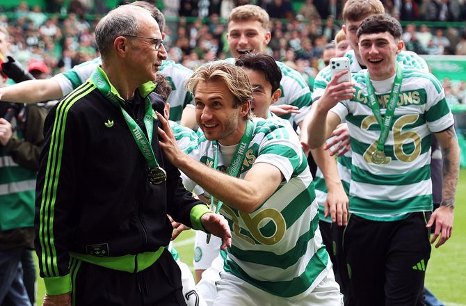 Premiership -Nygren om sit første Celtic-mesterskab: Det føles fantastisk