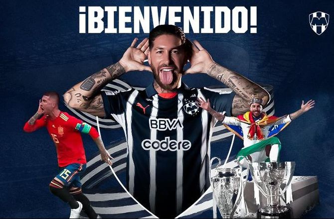 Monterrey -Officielt: Sergio Ramos rykker til Mexico