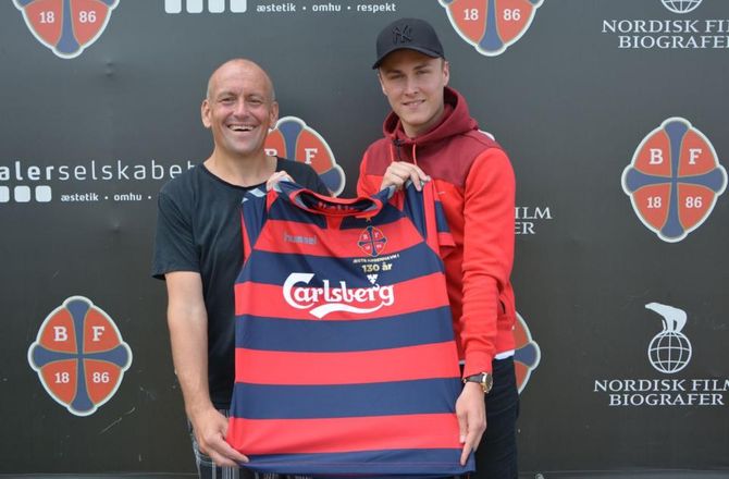 2. Division -24-årige Daniel Holm tager en pause i Frem