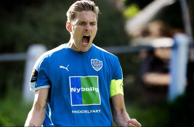 2. Division -Målfarlig Middelfart-kaptajn stopper karrieren