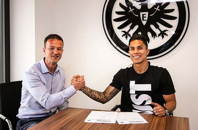 Bundesliga -Frankfurts nye lejesvend ude tre måneder